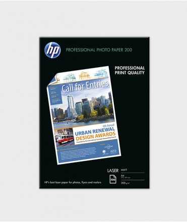 Papel fotográfico HP mate DIN A4. 200 g. 100 hojas