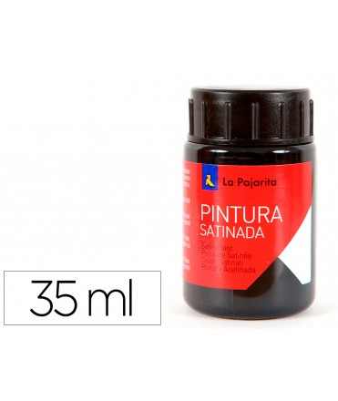 Pintura latex la pajarita negro 35 ml