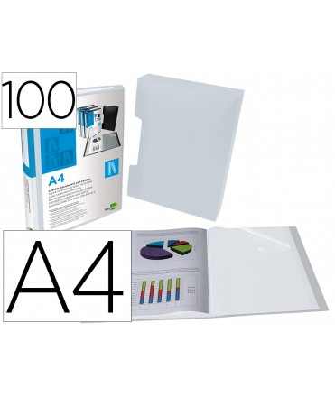 Personalized liderpapel folder 100 transparent polypropylene a4 covers with box