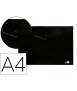 Carpeta liderpapel dossier broche polipropileno din a4 negro opaco 50 hojas