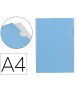 Folder liderpapel dossier polypropylene nail din a4 light blue opaque 20 sheets