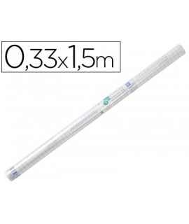 Adhesive Plastic Roll liderpapel 0.33x1.50 50 mc Removable Bookend