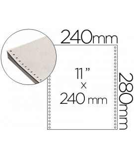 Continuous Paper 240x11 White 3 Sheets Box of 1000 Sets