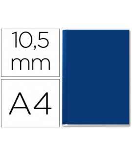 Rigid Channel Binding Cover 35572 Blue Spine B Capacity 71/105 Sheets