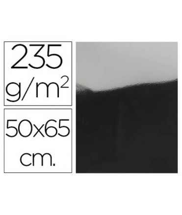 Cartulina liderpapel 50x65 cm 235g/m2 metalizada plata