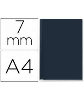 Rigid channel binding cover 35565 black spine with 36/70 sheet capacity