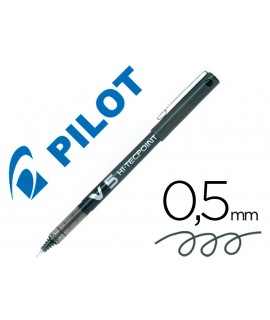 Rotulador pilot punta aguja v-5 negro 0.5 mm