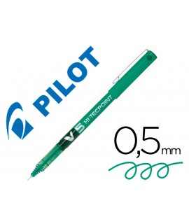 Rotulador pilot punta aguja v-5 verde 0.5 mm