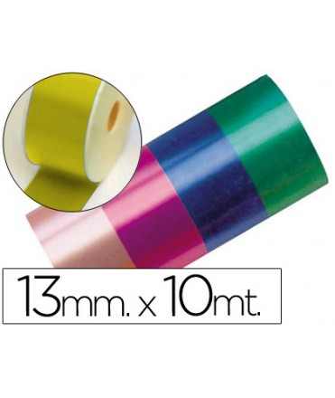 Cinta fantasia 10 mt x 13 mm oro