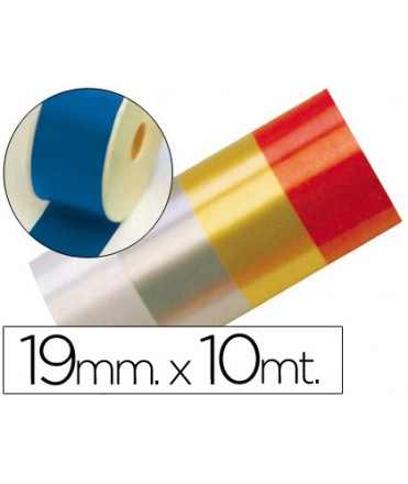 Cinta fantasia 10 mt x 19 mm azul