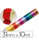 Cinta fantasia 10 m x 31 mm rojo