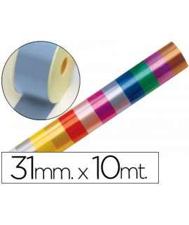 Cinta fantasia 10 m x 31 mm celeste