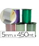 Fantasy ribbon 500 mt x 5 mm silver