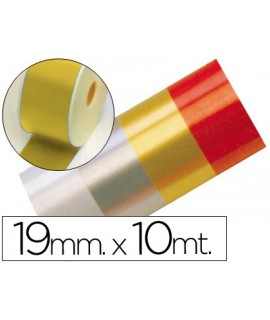 Cinta fantasia 10 mt x 19 mm oro