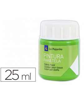 Pintura para tela la pajarita verde primavera 25 ml