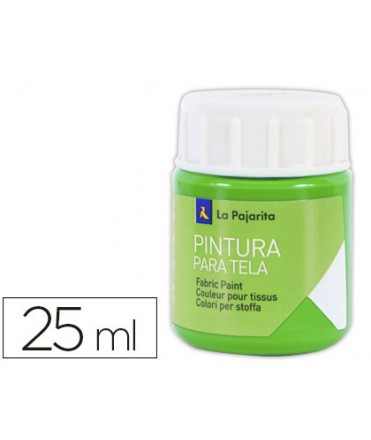 Pintura para tela la pajarita verde primavera 25 ml