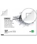 Papel dibujo liderpapel 210x297mm 150g/m2 con cajetin para datos