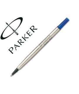 Recambio rotulador roller parker 0.5 azul