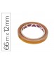 Cinta adhesiva eurocel 66 mt x 12 mm