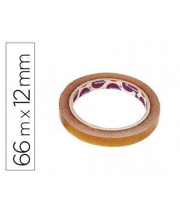 Cinta adhesiva eurocel 66 mt x 12 mm