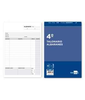 Talonario liderpapel albaran cuarto original y dos copias t315