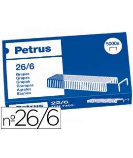 Staples petrus nº 26/6 box of 5000 units