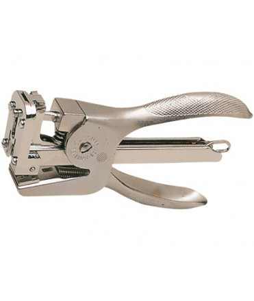 Grapadora el casco de tenaza m-83 capacidad 30 hojas niquelada