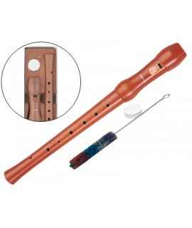 Flauta hohner madera peral 9501 dos piezas en caja de lujo