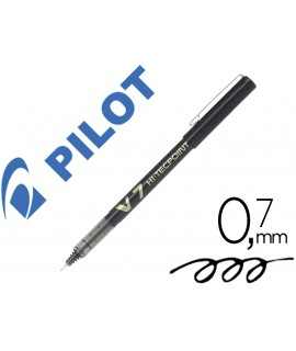 Rotulador pilot punta aguja v-7 negro 0.7 mm