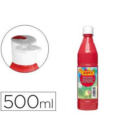Tempera liquida jovi escolar 500 ml bermellon