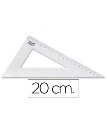 Cartabon liderpapel 20 cm plastico cristal