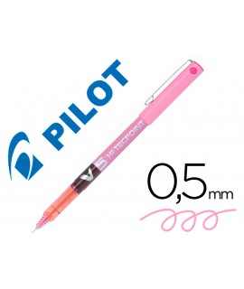 Rotulador pilot punta aguja v-5 rosa 0.5 mm