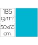 Cartulina guarro azul turquesa 50x65 cm 185 gr