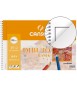Bloc dibujo basik din a4+ espiral 23 x 32.5 cm 20 hojas microperforado 2 taladros -con recuadro