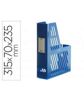 Revistero boxer archivo 2000 cajentin con tarjetero identificador azul 240x75x315 mm