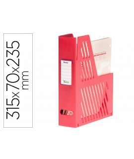 Revistero boxer archivo 2000 cajetin con tarjetero identificador rojo 240x75x315 mm