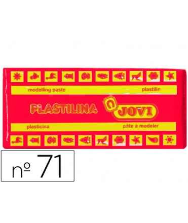 Plastilina jovi 71 rubi unidad tamaño mediano