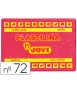 Plastilina jovi 72 rubi unidad tamaño grande