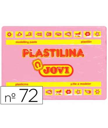 Plastilina jovi 72 rosa unidad tamaño grande