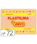Plastilina jovi 72 carne unidad tamaño grande