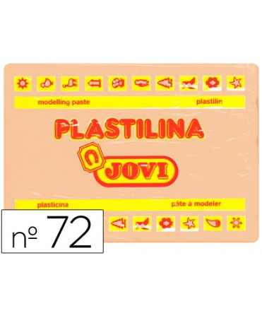 Plastilina jovi 72 carne unidad tamaño grande