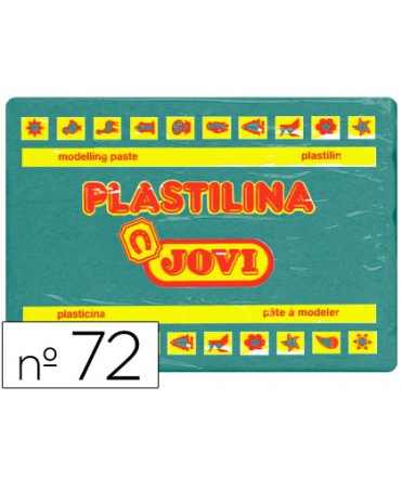 Plastilina jovi 72 verde oscuro unidad tamaño grande