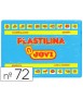Plastilina jovi 72 azul claro unidad tamaño grande