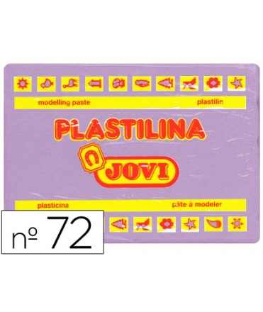Plastilina jovi 72 lila unidad tamaño grande