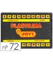 Plastilina jovi 72 negro unidad tamaño grande