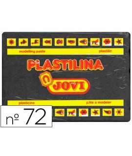 Plastilina jovi 72 negro unidad tamaño grande