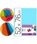 Light blue liderpapel tissue paper 52x76 cm 18 gr pack of 25 sheets