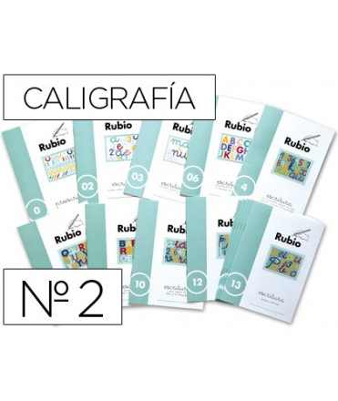 Cuaderno rubio caligrafia nº 2