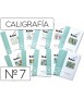 Cuaderno rubio caligrafia nº 7