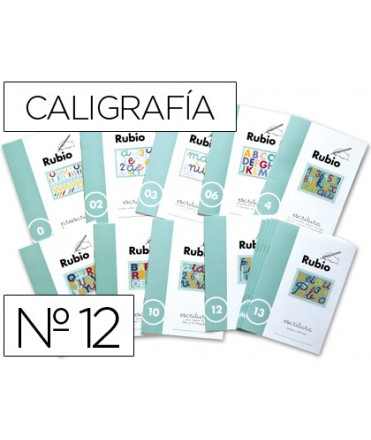 Cuaderno rubio caligrafia nº 12